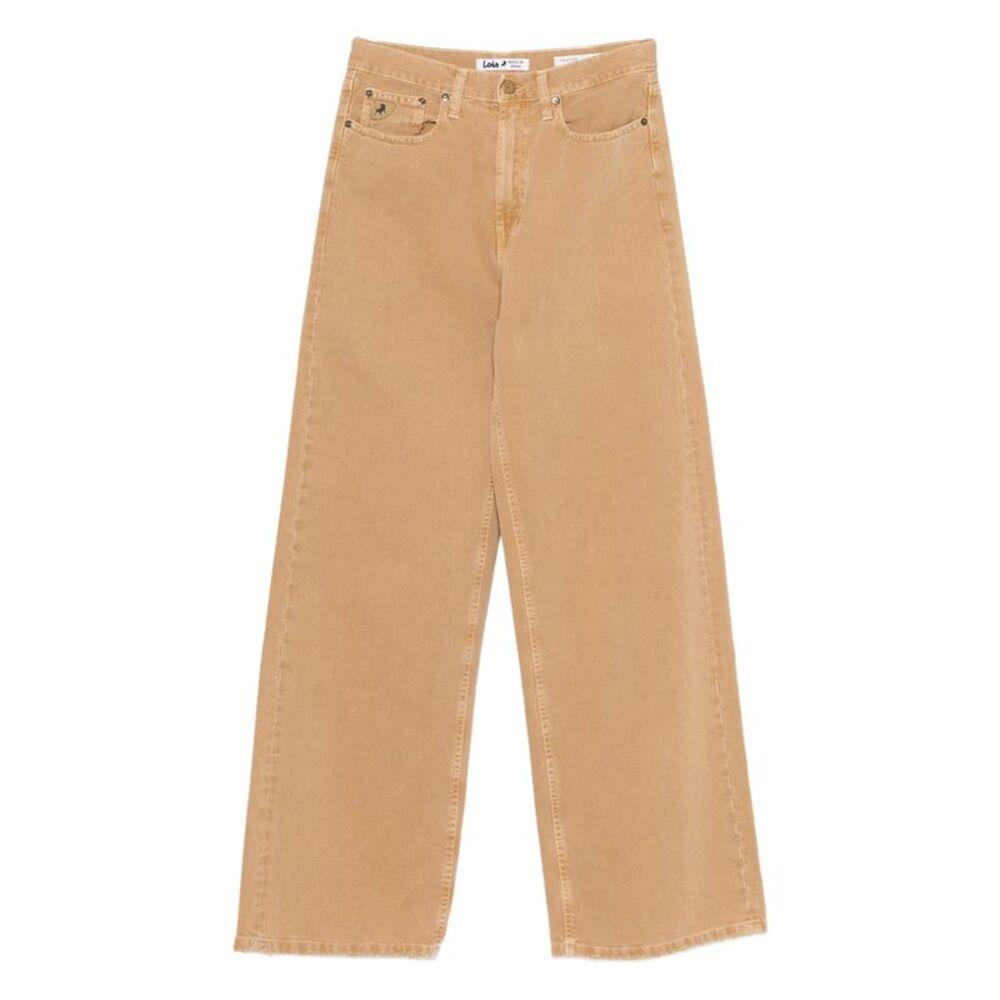 Lois Jeans Neutrals Denim - Wide-Leg Jeans Women